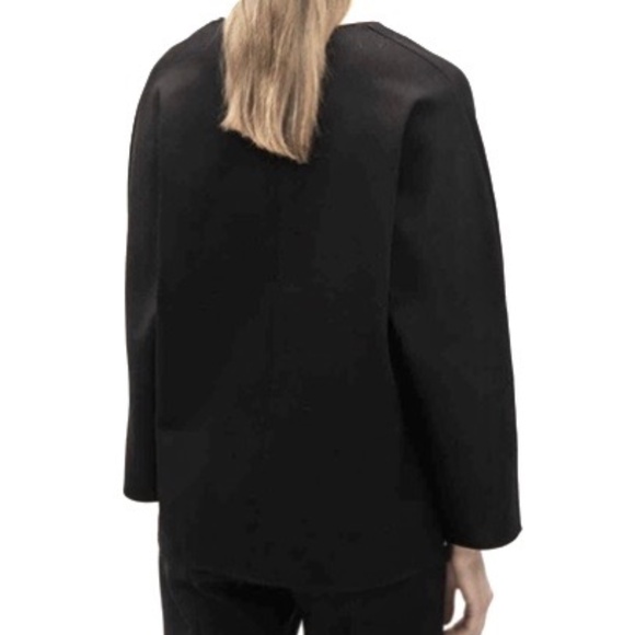 COS Split Neck A-Line Top - Picture 3 of 11